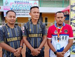 Turnamen Regam FC 2025 Dibuka Meriah, PSSI Lampung Utara Dorong Stadion Sukung Fokus untuk Sepak Bola