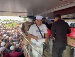 Brimob Polda Lampung Kerahkan Dapur Lapangan Penuhi Konsumsi Jemaah Tabligh Akbar