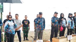 Danrem 043/Garuda Hitam Hadiri Rangkaian Peringatan HUT Ke-80 Korps Marinir di Marines ECO Park Brigif 4 Marinir/BS