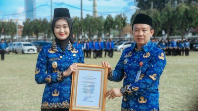 HUT ke-54 KORPRI di Lampung: Wagub Jihan Ajak ASN Perkuat Reformasi Birokrasi dan Siap Hadapi Transformasi Digital