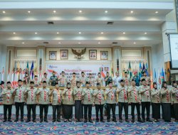 Gubernur Lampung Rahmat Mirzani Djausal Lantik Jihan Nurlela sebagai Ketua Kwarda Pramuka Lampung Periode 2025-2030