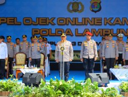 Sinergi Polri–Ojol Kian Kokoh, Apel Kamtibmas 2025 di Lampung Ditutup dengan Baksos dan Bantuan Kemanusiaan