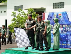 Konvoi Bantuan Dilepas Danrem 043/Gatam, Fokus pada Pemulihan Korban Bencana