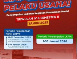 Pemkot Bandar Lampung Imbau Pelaku Usaha Segera Laporkan LKPM Akhir 2025
