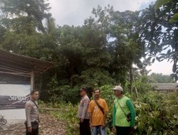 Peduli Sesama, Kapolres Salurkan Bantuan Kepada Korban Angin Puting Beliung di Negara Batin