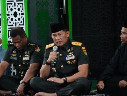 Pangdam XXI/Radin Inten Pimpin Doa Bersama Hari Juang TNI AD 2025 “Manunggal Dengan Rakyat, Indonesia Bersatu dan Maju!”