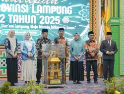 MTQ ke-52 Tingkat Provinsi Lampung Resmi Ditutup, Gubernur Dorong Pembinaan Berkelanjutan Qari dan Qariah