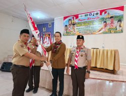 Kwarda Lampung Kirim Puluhan Pramuka ke Kemah Perdamaian NU di Surabaya