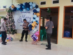 Polsek Bumi Agung Pastikan Ibadah Natal 2025 di GBI Pisang Baru Berlangsung Aman dan Khidmat
