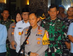 Kapolda Lampung Bersama Forkopimda Tinjau Pengamanan Malam Natal di Bandar Lampung