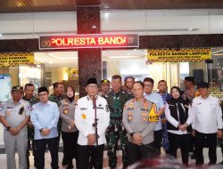 Gubernur Lampung Tinjau Misa Natal, Tegaskan Komitmen Jaga Toleransi dan Keamanan