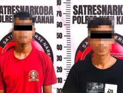 Dua Pria Diduga Terlibat Penyalahgunaan Narkotika Diamankan Polres Way Kanan