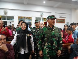 Danrem 043/Gatam Bersama Forkopimda Lampung Pantau Pengamanan Malam Natal 2025