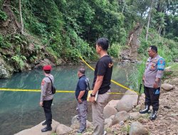 Polisi Selidiki Tewasnya Dua Anak Dibawah Umur Tenggelam di Air Terjun Tanggamus