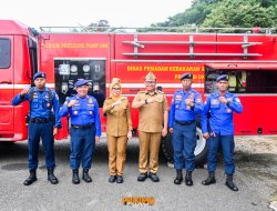 Pemkab Pesawaran Terima Armada Damkar Baru, Wabup Tekankan Pelayanan Publik yang Humanis dan Responsif