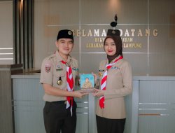 Kepedulian untuk Sumatera, Wagub Jihan Nurlela Beri Penghargaan kepada Kwarda Pramuka Lampung