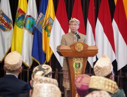 Gubernur Lampung Resmikan Kamis Beradat, Bahasa Daerah dan Batik Jadi Kewajiban
