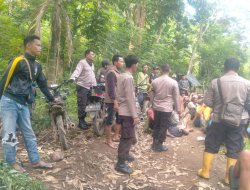 Polres Tanggamus–TNI Ingatkan Warga Hentikan Penambangan Emas Ilegal di Sungai Way Napal