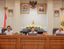 Sekdaprov Lampung Konsolidasikan Program Kerja Setda, Dorong Penguatan Fungsi Koordinasi Biro