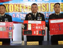 Komitmen Perangi Narkoba Dibuktikan, Polres Way Kanan Bongkar Lima Kasus dalam Waktu Kurang dari 24 Jam