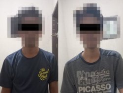 Dua Pelaku Curat Enam Handphone Diamankan Polisi