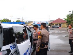 Polresta Bandar Lampung Terima Mobil Listrik Operasional