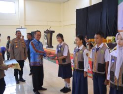 Ribuan Siswa SMP Bandar Lampung Hadiri Apel Akbar Satgas Retina Angkatan II