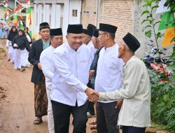 Wabup Pesawaran Hadir di Isra Mi’raj Ponpes Al Wujudi, Ribuan Jamaah Padati Acara Religi