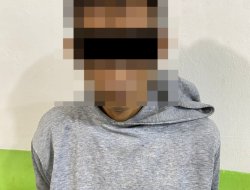 Pelarian Gagal, Terduga Pencuri Handphone Diciduk Polisi di Bandar Lampung