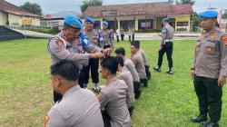 Propam Polda Lampung Lakukan Pembinaan di Polres Way Kanan, Tekankan Disiplin, Integritas, dan Layanan Humanis