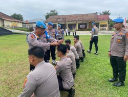 Propam Polda Lampung Lakukan Pembinaan di Polres Way Kanan, Tekankan Disiplin, Integritas, dan Layanan Humanis