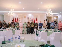 Kunjungan Ketua Mahkamah Agung RI ke Lampung Disambut Langsung Gubernur di Mahan Agung