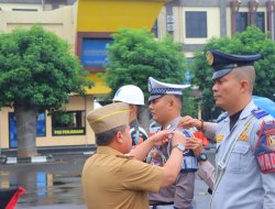 Pemasangan Tanda Operasi Resmi Tandai Dimulainya Operasi Keselamatan Krakatau 2026 di Bandar Lampung