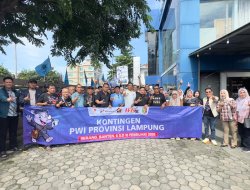 Sekdaprov Lampung Berangkatkan Rombongan PWI ke HPN 2026 di Banten