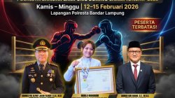 Polresta Bandar Lampung Gandeng Perbati Gelar Kejuaraan Tinju Championship 2026, Targetkan Lahirkan Petinju Muda Berprestasi