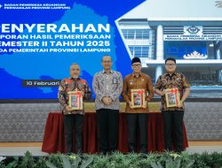 Pemprov Lampung Terima LHP BPK Semester II 2025, Perkuat Komitmen Perbaikan Pengelolaan Keuangan dan Layanan Publik