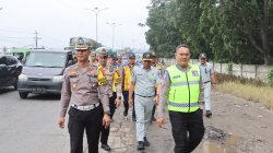 Persiapan Operasi Ketupat 2026, Korlantas Polri Turun Langsung Tinjau Jalan dan Pos Pelayanan di Bandar Lampung