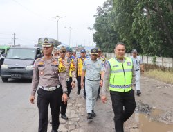 Persiapan Operasi Ketupat 2026, Korlantas Polri Turun Langsung Tinjau Jalan dan Pos Pelayanan di Bandar Lampung