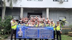 SATGAS PREEMTIF OPS KESELAMATAN KRAKATAU 2026 POLDA LAMPUNG INTENSIFKAN SOSIALISASI KESELAMATAN LALU LINTAS DI TITIK-TITIK RAMAI
