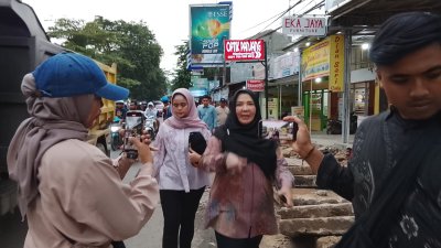 Eva Dwiana Tinjau Pasar Panjang, Perkuat Langkah Pencegahan Banjir di Bandar Lampung