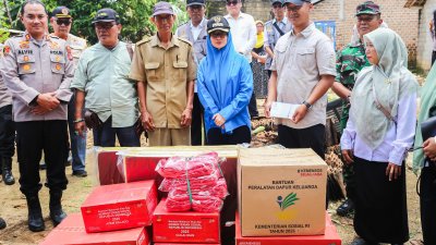 Nanda Indira B Fokus Percepatan Pemulihan Warga Pascaputing Beliung di Kecamatan Tegineneng