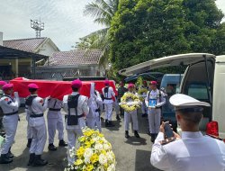 Pemprov Lampung Lepas Kepergian Kopda Marinir Muhammad Mahfudi, Pahlawan Tugas di Lokasi Longsor Jawa Barat