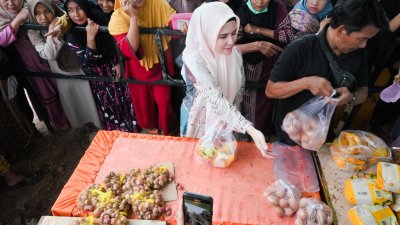 Silaturahmi Ramadhan Sekaligus Peninjauan Pasar Murah dan Bazar Ramadhan di Kecamatan Tegineneng