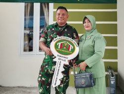 Koptu Bahrul Rokhim Terima Bantuan Rumah Gratis dari Pimpinan Tentara Nasional Indonesia Angkatan Darat di Bandar Lampung