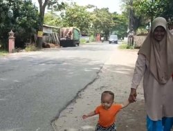 Warga Sambut Baik Perbaikan Jalan Pulau Damar