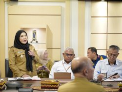 Rapat di Kantor Gubernur, Eva Dwiana Soroti Tanggung Jawab BBWS Atasi Banjir Bandar Lampung