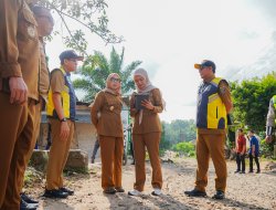 Wagub Jihan Nurlela Tinjau Progres Pembangunan Ruas Jalan Kasui – Air Ringkih di Kabupaten Way Kanan, untuk Perkuat Akses Ekonomi Masyarakat