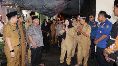 Dafi Ditemukan, Wali Kota Bandar Lampung Eva Dwiana Sambangi Rumah Duka