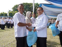 Korpri Provinsi Lampung Gelar Ramadan Berbagi, Salurkan Bantuan Sembako Bagi ASN Golongan I dan II