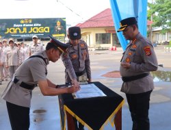 Kapolresta Bandar Lampung Pimpin Sertijab Kapolsek Panjang